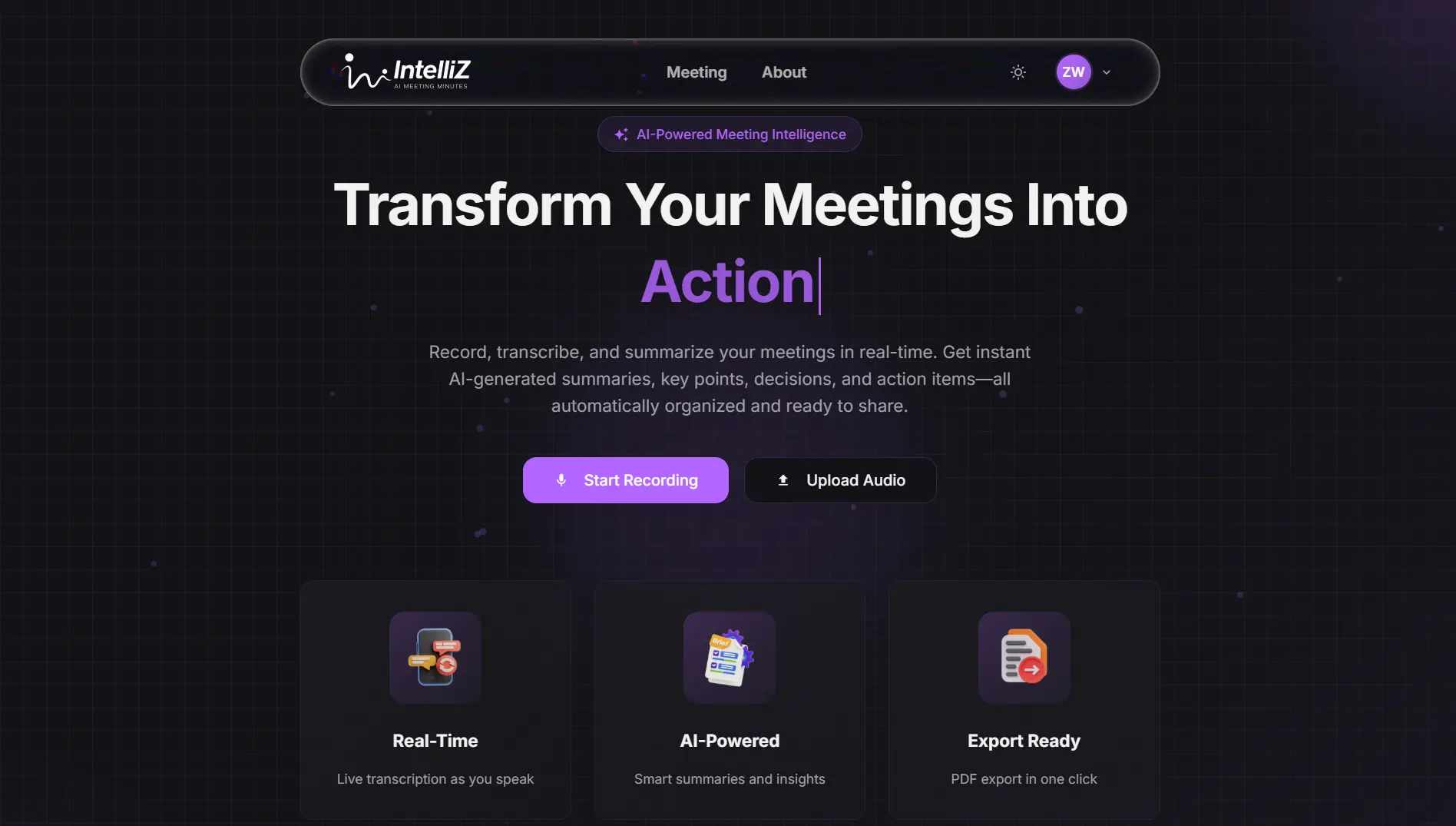 IntelliZ AI